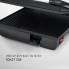 Электрогриль прижимной контактный гриль-пресс Polaris PGP 1502 2000 Вт покрытие антипригарное 3 режима работы 3 степени прожарки настольный 30х27 см 