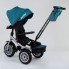 Детский велосипед трехколёсный с пультом Best Trike 9288 В - 1690 Синий от 1 до 4 лет с поворотным сиденьем складной руль надувные колеса русский 