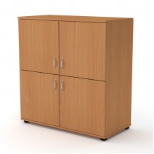 Комод для вещей Компанит 4Д Бук (924х448х986)