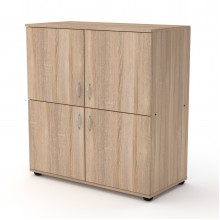 Комод для вещей Компанит 4Д Дуб Сонома  (924х448х986)