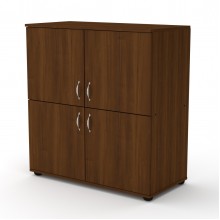 Комод для вещей Компанит 4Д Орех Экко (924х448х986)
