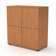 Комод для вещей Компанит 4Д Ольха (924х448х986)