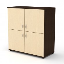 Комод для вещей Компанит 4Д Венге Комби (924х448х986)