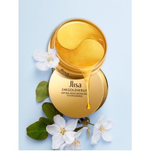 Гидрогелевые патчи под глаза омолаживающие лифтинг JLISA 24KGOLD SERUM с золотом коллагеном и гиалуроновой кислотой 60 шт