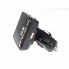 Автомобильный FM трансмиттер модулятор AUX  USB microSD Top Trends H19 MP3 Black
