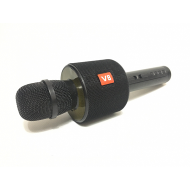 Беспроводной караоке микрофон с Bluetooth с динамиком Charge V8  Black