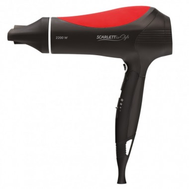 Фен для волос с ионизацией Scarlett SC-HD70IT44  2200 Вт З режима профессиональный холодный обдув автоотключение