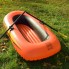 Полутораместная надувная гребная лодка пвх (185*94*41) Explorer 200 Intex 58331 95 кг с веслами и насосом круглые уключины пляжная