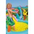 Детский игровой водный надувной бассейн горка Intex Планета динозавров 57135 (333*229*112 см) от 2 лет 290 л фонтан шарики кольца развивающий