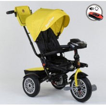 Детский велосипед трехколёсный с пультом Best Trike 9288 В - 4835 от 1 до 4 лет с поворотным сиденьем складной руль надувные колеса русский Желтый Детский велосипед трехколёсный с пультом Best Trike 9288 В - 4835 от 1 до 4 лет с поворотным сиденьем складной руль надувные колеса русский Желтый