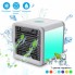 Мобильный мини - кондиционер увлажнитель очиститель воздуха 3 в 1 Arctic Air Cooler 3 режима фильтр 7 цветов ночник подсветка портативный 