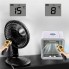 Мобильный мини - кондиционер увлажнитель очиститель воздуха 3 в 1 Arctic Air Cooler 3 режима фильтр 7 цветов ночник подсветка портативный 
