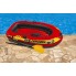 Двухместная надувная гребная лодка пвх (196*102*33) Intex 58357 Explorer 200 Pro 120 кг с веслами и насосом для отдыха семьей