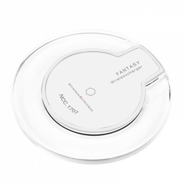 Беспроводное  зарядное устройство Wireless Charger Fantasy K9 Qi поддержка белый