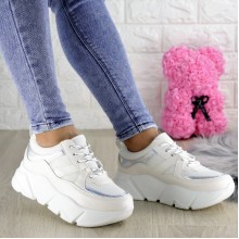 Женские кроссовки Shoes Yedi 36 (23 см) 1377 белые