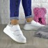 Женские кроссовки Shoes Keeks 36 (23 см) 1456 белые