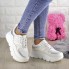 Женские кроссовки Shoes Yedi 36 (23 см) 1377 белые