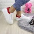 Женские кроссовки Shoes Lucy 38 (24 см) 1225 белые
