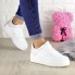 Женские кроссовки Shoes Bacon 38 (24 см) 1438 белые
