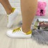  Женские кроссовки Shoes Karol 37 (24 см) 1223 белые
