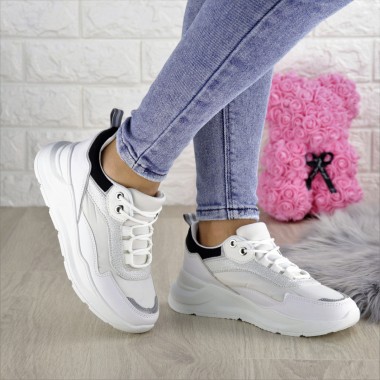 Женские кроссовки Shoes Wackey 40 (25 см) 1379 белые