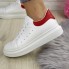 Женские кроссовки Shoes Lucy 38 (24 см) 1225 белые