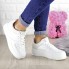 Женские кроссовки Shoes Bacon 38 (24 см) 1438 белые