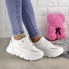 Женские кроссовки Shoes Yedi 36 (23 см) 1377 белые