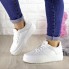 Женские кроссовки Shoes Bacon 38 (24 см) 1438 белые