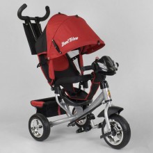 Детский велосипед трехколесный с фарой Best Trike 6588 - 24-545 Красный от 1 до 4 лет колеса пена EVA