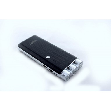 УМБ зарядное Power Bank LED UKC KC-05 35000 mAh портативное аккумулятор черный