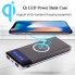 Беспроводной УМБ Power Bank UKC 27800mAh зарядка аккумулятор повербанк черный