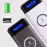 Беспроводной УМБ Power Bank UKC 27800mAh зарядка аккумулятор повербанк черный