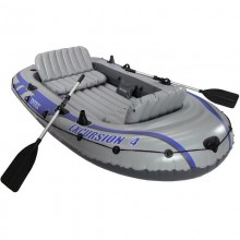Четырехместная надувная лодка Intex EXCURSION 68324, до 400 кг