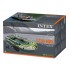 Трехместная надувная гребная лодка пвх (295х137х43) Intex 68380 Seahawk 3 Set 360 кг с веслами и насосом держателями для удочек 