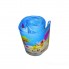 Каркасный детский круглый наливной бассейн (183*38 см)  Bestway Dinosaurous от 2 лет 946 л 55022 яркий