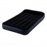 Надувной одноместный матрас кровать со встроенным насосом и подголовником Intex Twin Pillow Rest Classic Bed 64146  99х191х25 см велюр