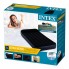 Надувной одноместный матрас кровать со встроенным насосом и подголовником Intex Twin Pillow Rest Classic Bed 64146  99х191х25 см велюр