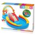 Детский игровой водный надувной центр 2 бассейна горка Intex Радуга 57453 (297*193*135 см) от 2 до 6 лет 428 л фонтан шарики развивающий цветной