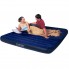 Надувной двухместный матрас кровать Intex Classic Downy Airbed Dura-Beam 64755 (183х203x25) синий Fiber Tech