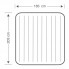 Надувной двухместный матрас кровать Intex Classic Downy Airbed Dura-Beam 64755 (183х203x25) синий Fiber Tech