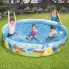 Каркасный детский круглый наливной бассейн (183*38 см)  Bestway Dinosaurous от 2 лет 946 л 55022 яркий