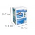 Семейный надувной наливной бассейн (244*76) Easy Set Intex 28110 с ручным насосом 2419 л круглый