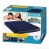 Надувной двухместный матрас кровать Intex Classic Downy Airbed Dura-Beam 64755 (183х203x25) синий Fiber Tech