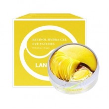 Гидрогелевые патчи под глаза с коллоидным золотом и ретинолом Lanbena Retinol Hydra-Gel Eye Patches intensive 60 шт Гидрогелевые патчи под глаза с коллоидным золотом и ретинолом Lanbena Retinol Hydra-Gel Eye Patches intensive 60 шт