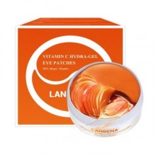 Гидрогелевые патчи для глаз с экстрактом ромашки и витамином С Lanbena vitamin C hydra-gel eye patches осветляющие 60 шт Гидрогелевые патчи для глаз с экстрактом ромашки и витамином С Lanbena vitamin C hydra-gel eye patches осветляющие 60 шт