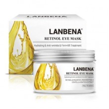 Патчи для глаз с ретинолом Lanbena Retinol Eye Mask от морщин антиоксидантные 50 шт Патчи для глаз с ретинолом Lanbena Retinol Eye Mask от морщин антиоксидантные 50 шт
