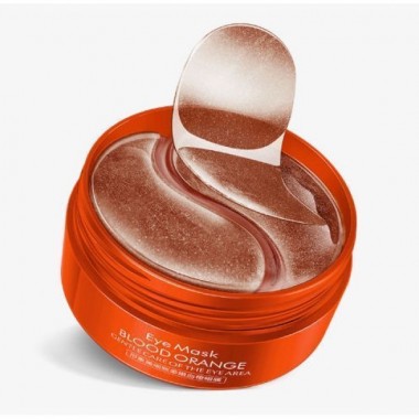 Гидрогелевые  патчи для глаз  c экстрактом цитруса Юдзу Images Eye Mask Blood Orange антивозрастные 60 шт