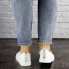 Женские кроссовки Shoes Eastwood 36 (22,5 см) 1516 белые экокожа