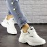 Женские кроссовки Shoes Cora 36 (23 см) 1502 белые